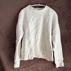 裏起毛オートミールクルーネック スウェットAMERICAN HOLIC