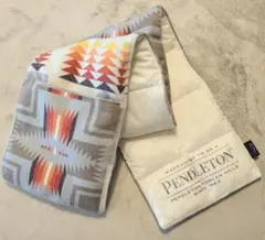 PENDLETON　TAION リバーシブル ダウン マフラー　オフホワイト