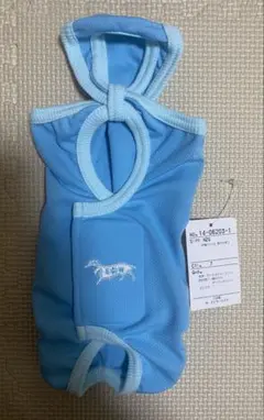 犬用　術後ウェア　男の子用 N2S ライトブルー
