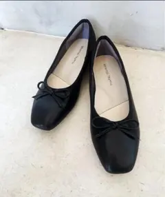 スクエアトゥバレエシューズ　オリエンタルトラフィック