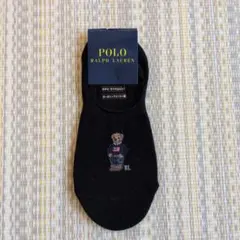 Polo Ralph Lauren ブラックソックス 23-25cm ポロベア