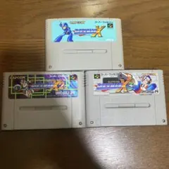ロックマンXシリーズ 3本セット スーパーファミコン
