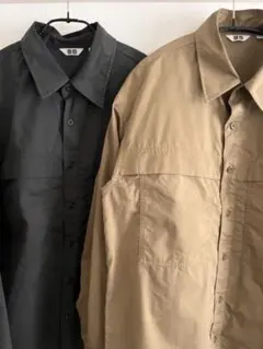 UNIQLO U 25FW ユーティリティオーバーサイズシャツ2枚セット