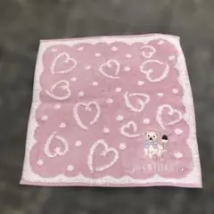 新品未使用 JILLSTUART ハート柄タオルハンカチ