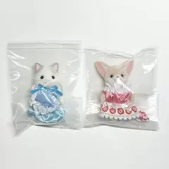 シルバニア　どきどきフレンズ　ティータイム　ラテネコ　フェネック