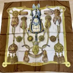 未使用級 HERMES カレ45 王者の虎 フルリ TIGRE ROYAL - メルカリ