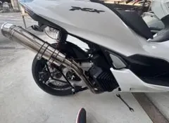 PCX125用 jk05用HMS製カスタムマフラーのサムネイル