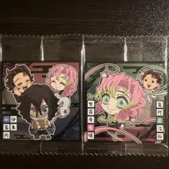 劇場版 鬼滅の刃 無限城編 シール ウエハース 伊黒小芭内 甘露寺蜜璃 宇髄天元