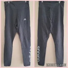 adidas グレー レギンス