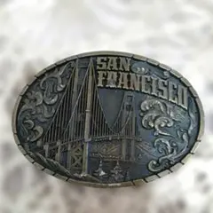 サンフランシスコ ベルトバックル 1981年製