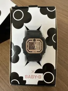 MARY QUANT×BABYG3 ウォッチ (ブラック×ピンク)完売品(新品) MARY QUANT×BABYG3 ウォッチ (ブラック×ピンク)完売品(新品