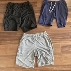 ユニクロ　ハーフパンツ　3点セット