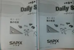 サピックス ＳＡＰＩＸ＊デイリーサポート＊５年＊算数・全３７回完全版／２０２３年 サピックス＊デイリーサポート＊5年 小5＊算数・全37回 完全版