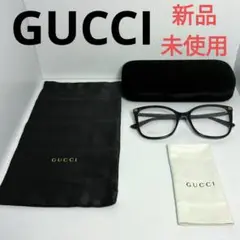 【新品・未使用】GUCCI（グッチ）メガネ　ブラック