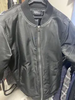 Real Standard マックハウス MA-1ブルゾン ブラックL
