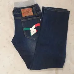 MPSカラフルロゴ入りデニムパンツ記名消しあり