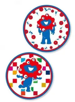 【終売品】新品未開封★ミャクミャク ラバーコースター2個セット　大阪　関西万博