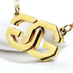 ジバンシー GIVENCHY GGロゴ ネックレス ペンダント ゴールドのサムネイル