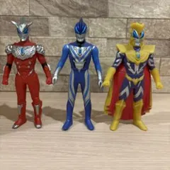［生産終了］ウルトラマンジード3体セット　ウルトラソフビシリーズ 廃盤