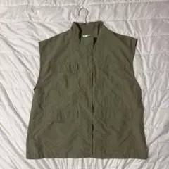 C.O.L.Z.A オリーブ ノースリーブベスト