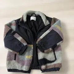 ZARA ボアジャケット 4-5歳 マルチカラー