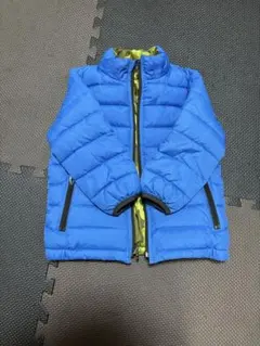 GAPリバーシブルダウンコート 青・迷彩