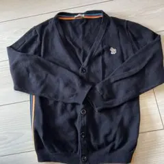 Paul Smith Junior 黒 カーディガン M(120〜130センチ)