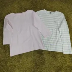 【セット売り】courreges 　ボーダーロンT スポーツ　サイズ38