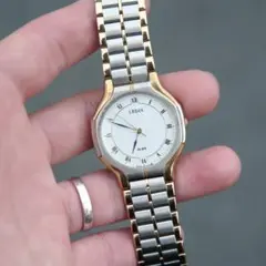 90s Vintage Seiko Sprit ローマン文字盤 サントス コンビ - メルカリ