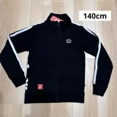 140cm 【新品】BABY DOLL ジップアップパーカー ブラック