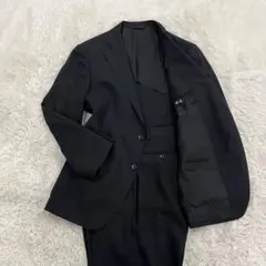 美品 ジュンコシマダ ブラックフォーマル AB6 黒 ストレッチ メンズ