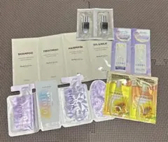 【ヘアケア】 シャンプー&トリートメント 、美容液のサンプルセット