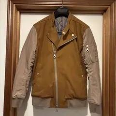 [✨極美品✨]NOID.オレンジ MA-1 ナイロンジャケット Sサイズ