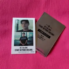 BE:FIRST 映画第3弾 入場特典　レオ　 フォト風カード