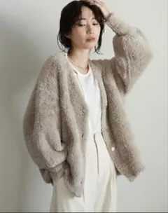カーディガン eaphi SHAGGY KNIT CARDIGAN 2026年最新】shaggy knit cardigan eaphiの人気アイテム - メルカリ