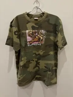 SUPREME カモフラージュ ハート Tシャツ - メルカリ
