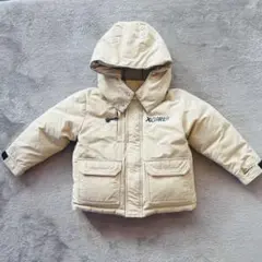 X-girl ベビー　90 ダウンジャケット　リアルダウンフェザー使用