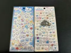 ぷくぷくあわわちゃん エポキシステッカー ジュエルプチドロップ 2種セット