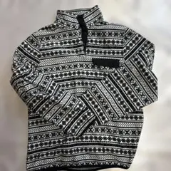 JACHS スノー柄　フリースジャケット M 676