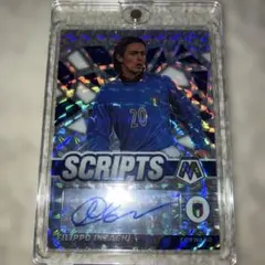 フィリッポインザーギ選手　直筆サイン入りカード　イタリア代表選手