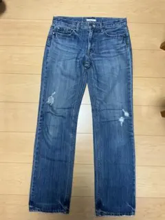 SPICK and SPAN デニムパンツ ダメージ加工 38 M ブルーのサムネイル