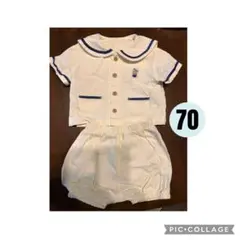 アカチャンホンポ　ベビー服セットアップ　70センチのサムネイル