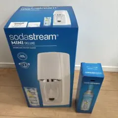 ソーダストリーム Mini Deluxe スターターキット 楽天市場】sodastream mini deluxe(ミニ デラックス) スターター