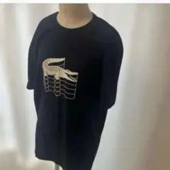LACOSTE グラフィックTシャツ ネイビー
