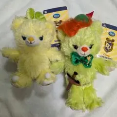 ユニベアシティ ぬいぐるみ 2点セット　ピーター・パン　ディズニーストア