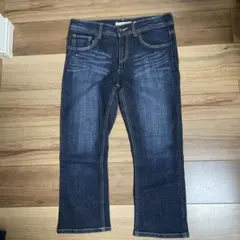 ダークブルー ストレッチデニム LLサイズ