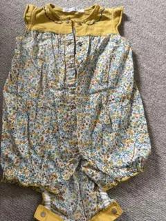 familiar ファミリア ロンパース 70cm 花柄のサムネイル