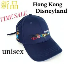 【新品タグ付】香港ディズニーランド 大人用 帽子 キャップ