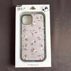 イーフィット　スヌーピー　iPhoneケース　13 14 SNOOPY