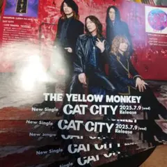 The Yellow Monkey Cat City フライヤー5枚